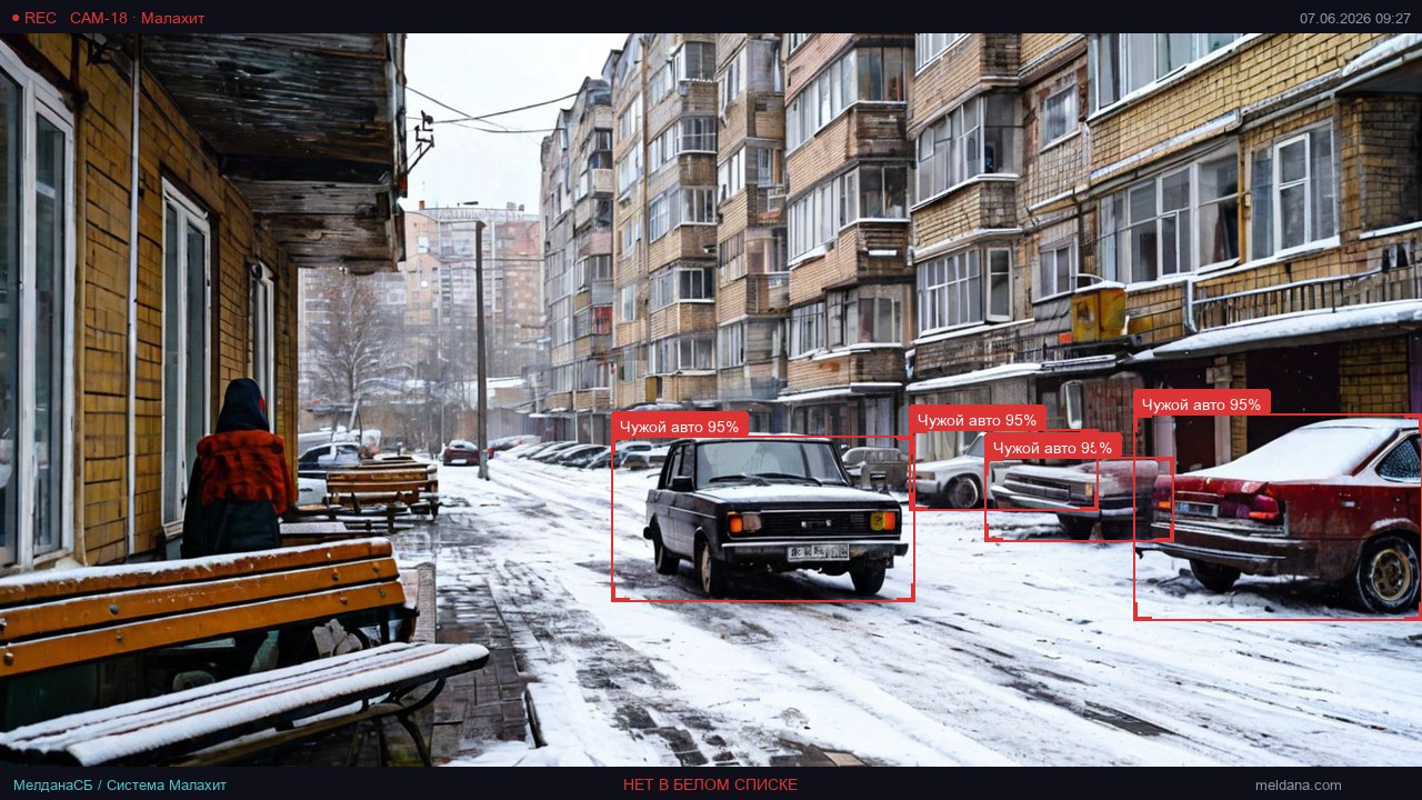 Контроль номеров на парковке ЖК в Абакане — от 2 100 ₽/въезд/мес
