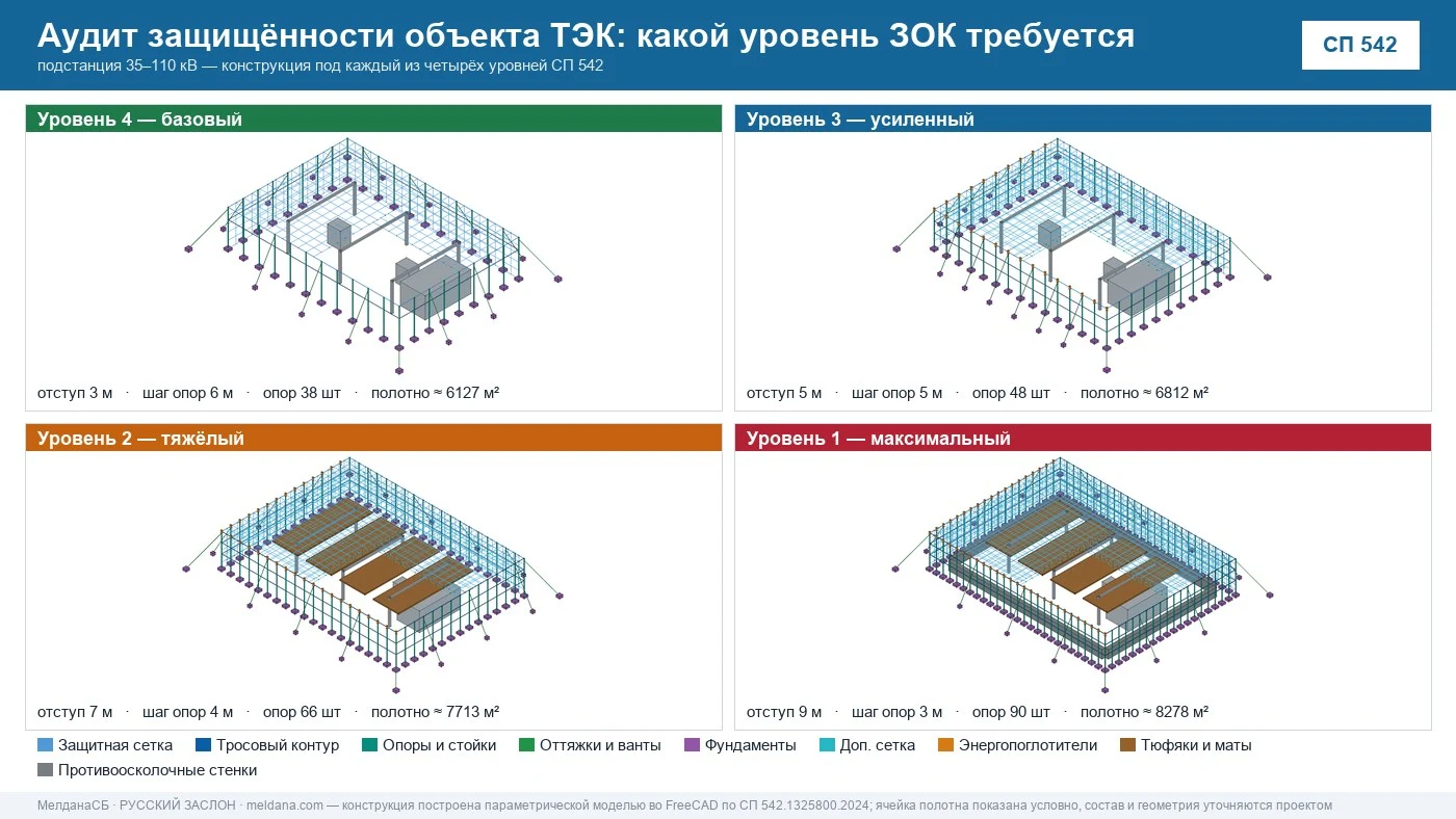 Аудит защищённости объекта ТЭК от ударов БПЛА в Абакане 